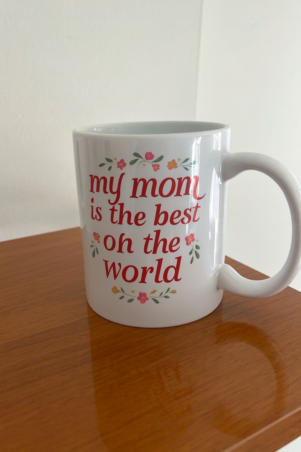 Ceramic Coffee Mug set, white, 11 oz, personalized with photo design