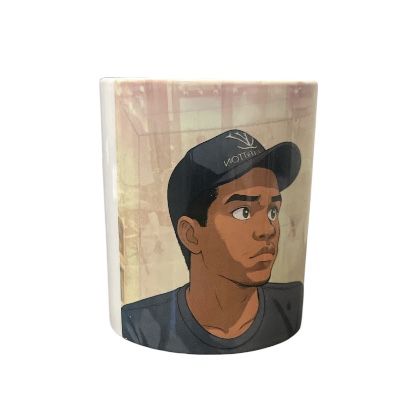 Ceramic Coffee Mug set, white, 11 oz, personalized with photo design