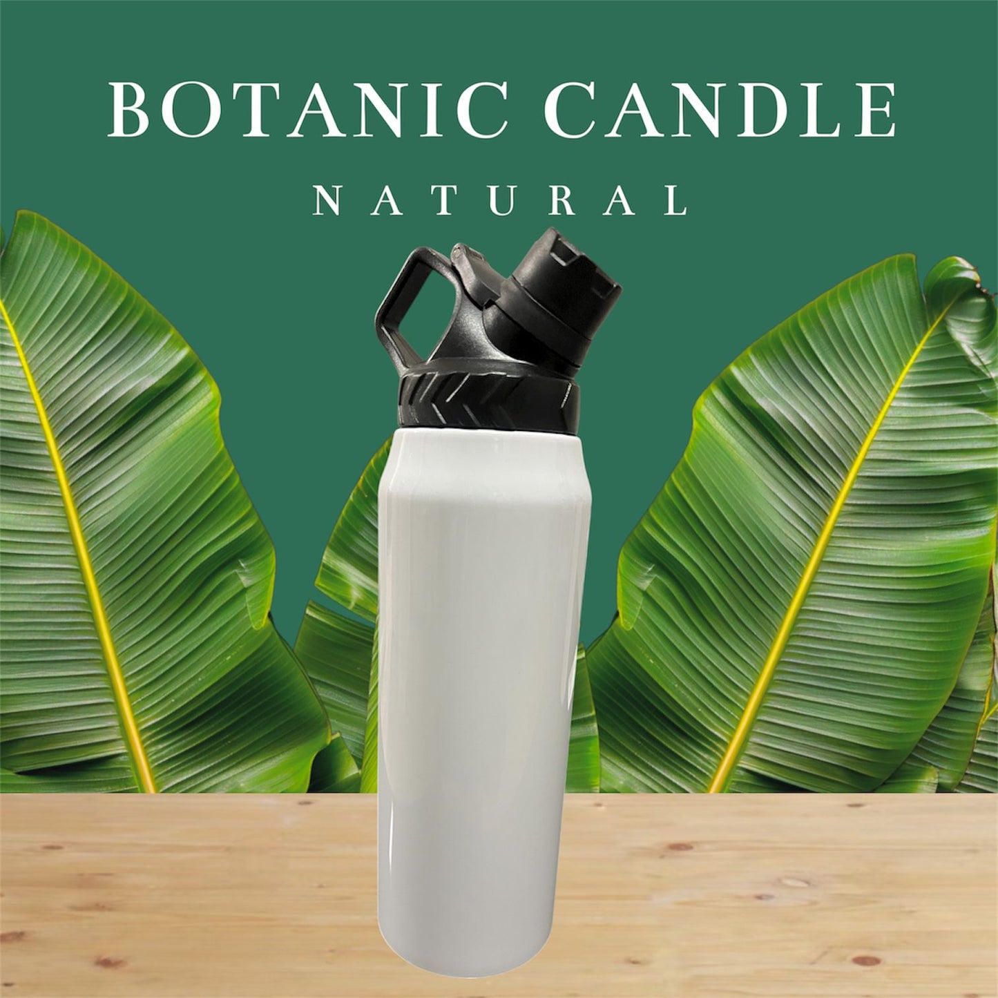 Personalized stainless steel water bottle, white with black cap, 32 oz insulated  sport drinkware collection shivvystore